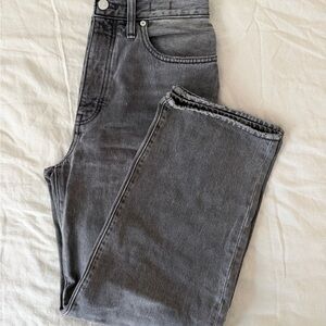 Madewell Dadjean in Gray Size 27 (altered)